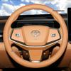 Ultra-Thin Leather Steering Wheel Cover for Toyota Prius 7 (700max, 710) - Interior Upgrade