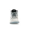Air Jordan 1 Mid SE GS Weiß Eisblau Kinder Sneaker Schwarz DV1337-104