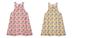 Apron Floral Print Apron 247074 Pink [Kusuguru Japan] A-Line M-L