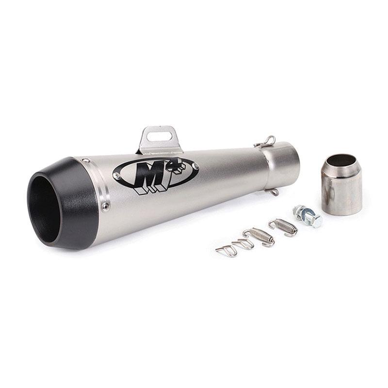 Universal M4 Motorcycle Exhaust for Kawasaki, Yamaha, and Sportbikes