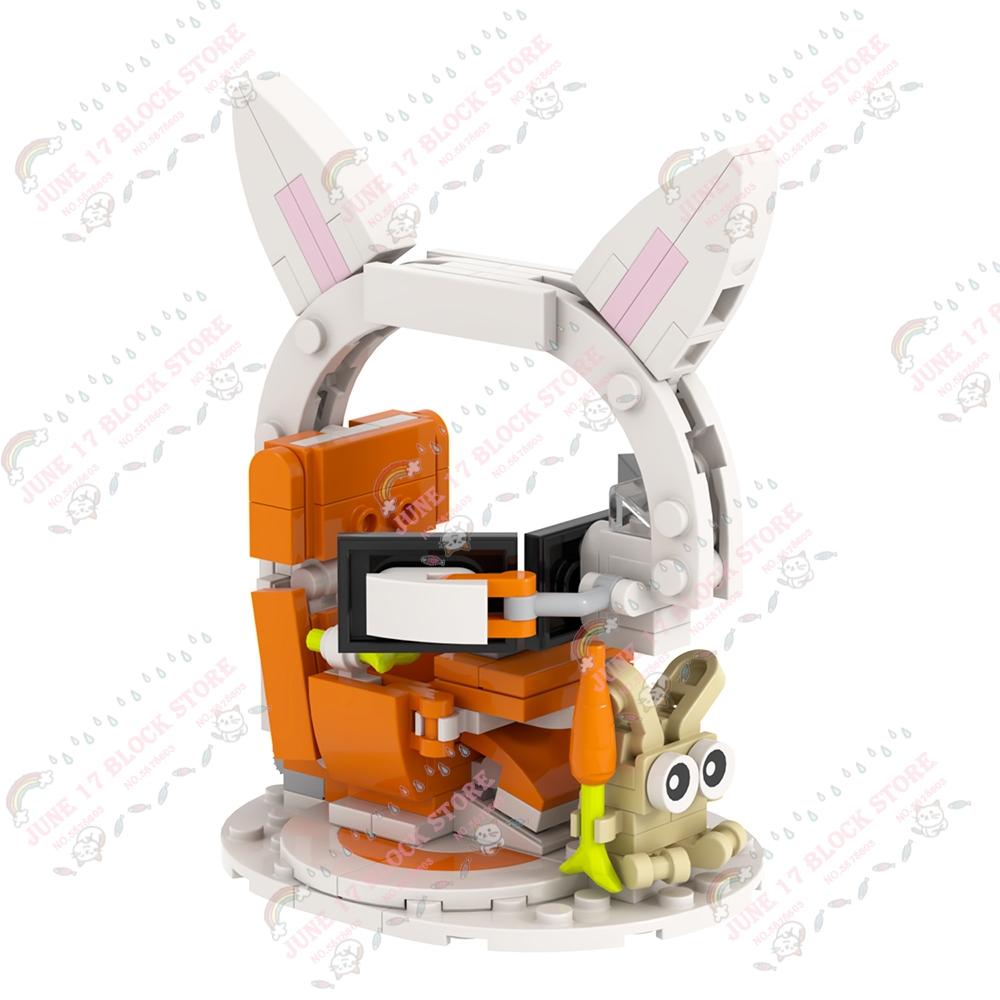 MOC City Series Domácí stůl Kompatibilní Herní stoly Stavebnice Dárek pro přátele Vzdělávací hračky pro děti Dospělé Sestavené kostky