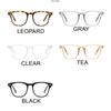 Anti Blue Light Oversized Myopia Glasses for Women Men Minus Eyeglasses Optical Prescription Nearsighted Eyewear Diopter 0~-6.0