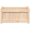 Vidaxl Donica Ogrodowa, 60X31X31 Cm, Lite Drewno Sosnowe