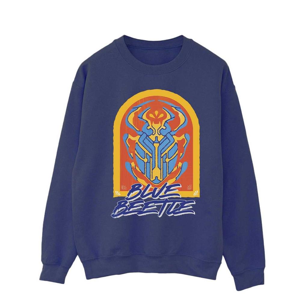 Blue Beetle Mens Logo Sweatshirt