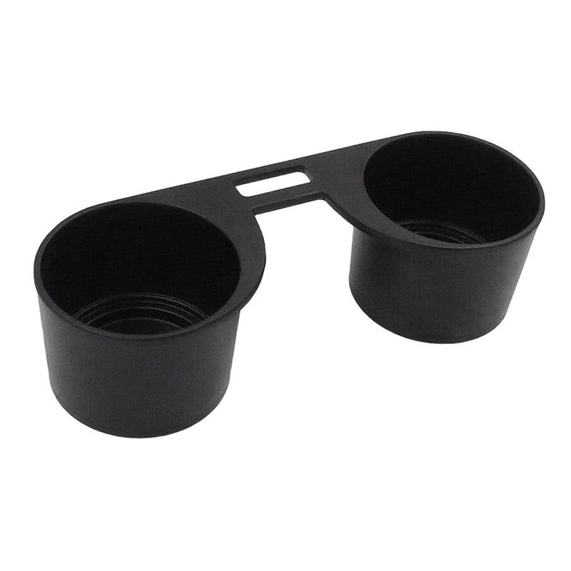 Car Interior Water Proof Console Cup Holder Insert Double Hole Holder Plastic Accessories For VW Transporter T5 2003 2004-2015