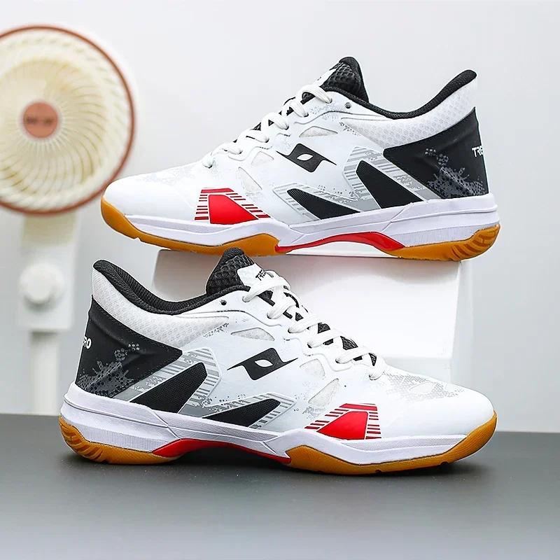 Men Badminton Shoes Professional Breathable Couple Handball Big Size Wear Resistant Sneakers Non-slip Brand Volleyball Shoes