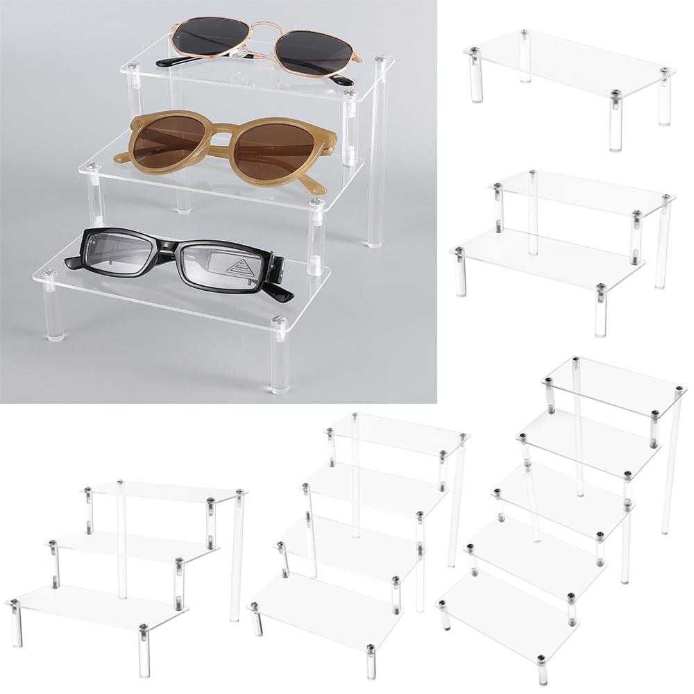 Acryl Sonnenbrillen Display Regal Mehrschichtiger Sammlerstück Display Halter Brillen Aufbewahrungsständer
