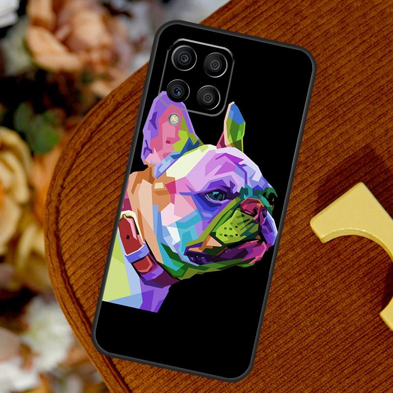 Cute French Bulldog For Samsung Galaxy M14 M34 M54 M12 M32 M52 M53 M33 M13 M20 M15 M55 M31s M30s M21 M51 Case
