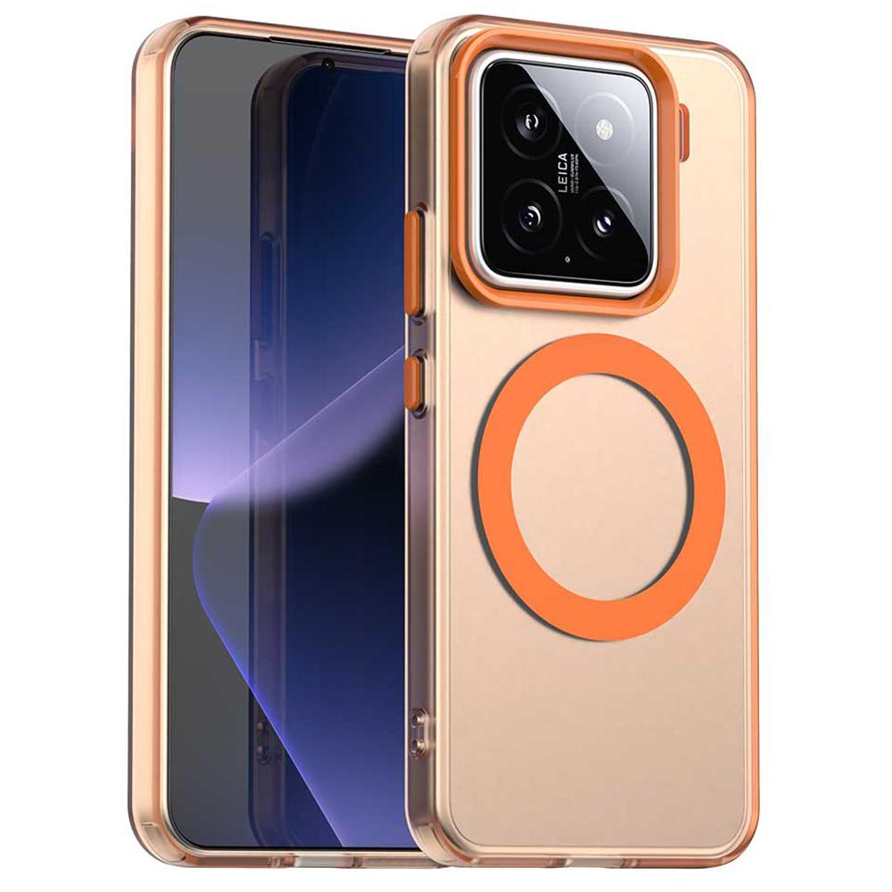 Für Xiaomi 15 Hülle Kompatibel mit MagSafe PC+TPU+PET Anti-Drop Handyhülle