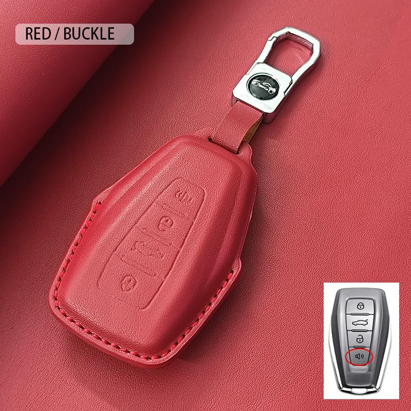 Car Key Case Cover Fob For Geely Atlas Boyue Nl3 Coolray X6 X7 Ex7 Emgrand Kulrey Gt Gc9 Keyless Keychain Durable Luxury