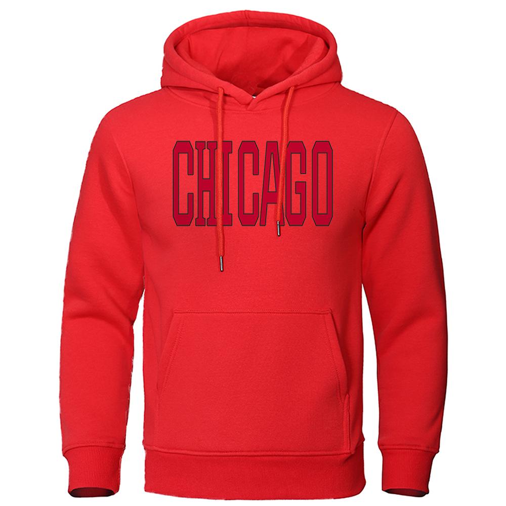 Men's And Women's Long Sleeves Chicago Basketball Uniform Printing Mens Hoody Street Hip Hop Hoodies Loose Clothes