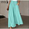HNXC Women's Fashion Casual Solid Color Print Pants & Capris