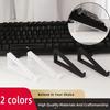 1 Paar Tragbarer Tastatur-Erhöhungsständer Erhöhter Tastaturwinkel Zubehör Computer-Tastatur-Erhöhung PETG Monitorhalter