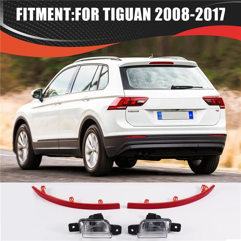 NEU-Rückfahrsignal Reflektor Bremslicht für VW Tiguan 2009-2017 Auto Heckstoßstangenleuchte