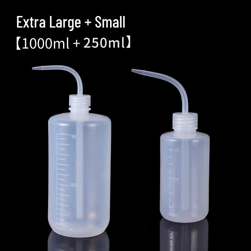 Gießkanne mit spitzer Tülle und Quetschsprüher für Zimmerpflanzen und Sukkulenten