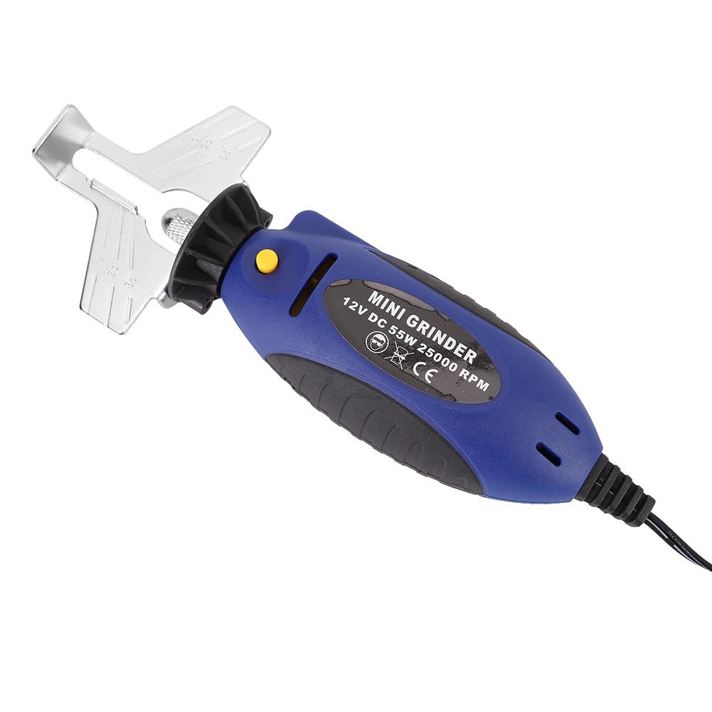 

Мини-точилка для бензопилы, 12 В, электрическая цепная шлифовальная машина, шлифовальная машина для цепной пилы белый