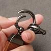 High Quality Car Key Accessories Leather Key Holder Ring For VW GTI Polo Golf Passat Scirocco Tiguan Jetta T-ROC Touareg Touran G444