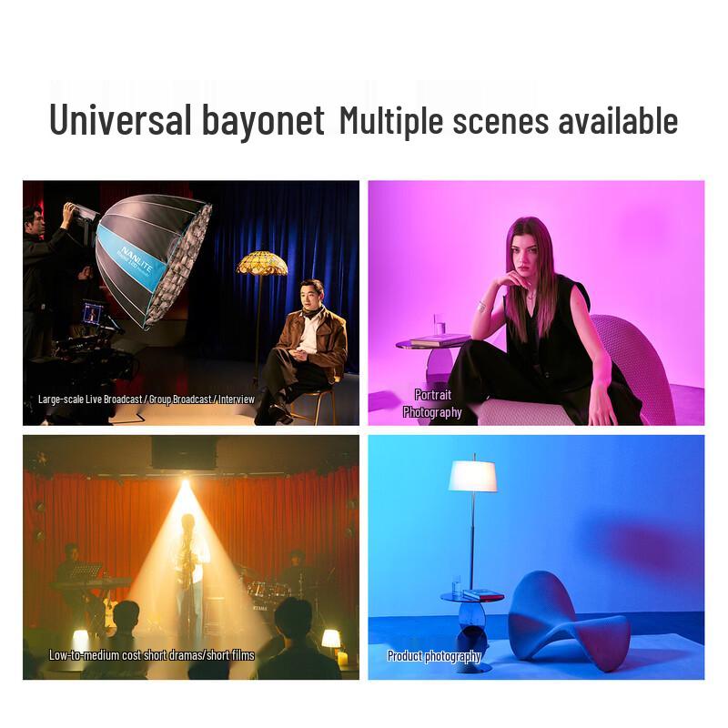 NANLITE FC-720B Professional Bi-Color LED Video Light