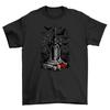 Gothic_3 Graveyard Vibes T-Shirt - Spooky, Stylish, and Silly! 100% Cotton, Unis