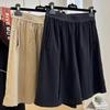Shorts Pants Women Summer Versatile Vintage Loose Large Size Casual Wide Leg Pants Shorts