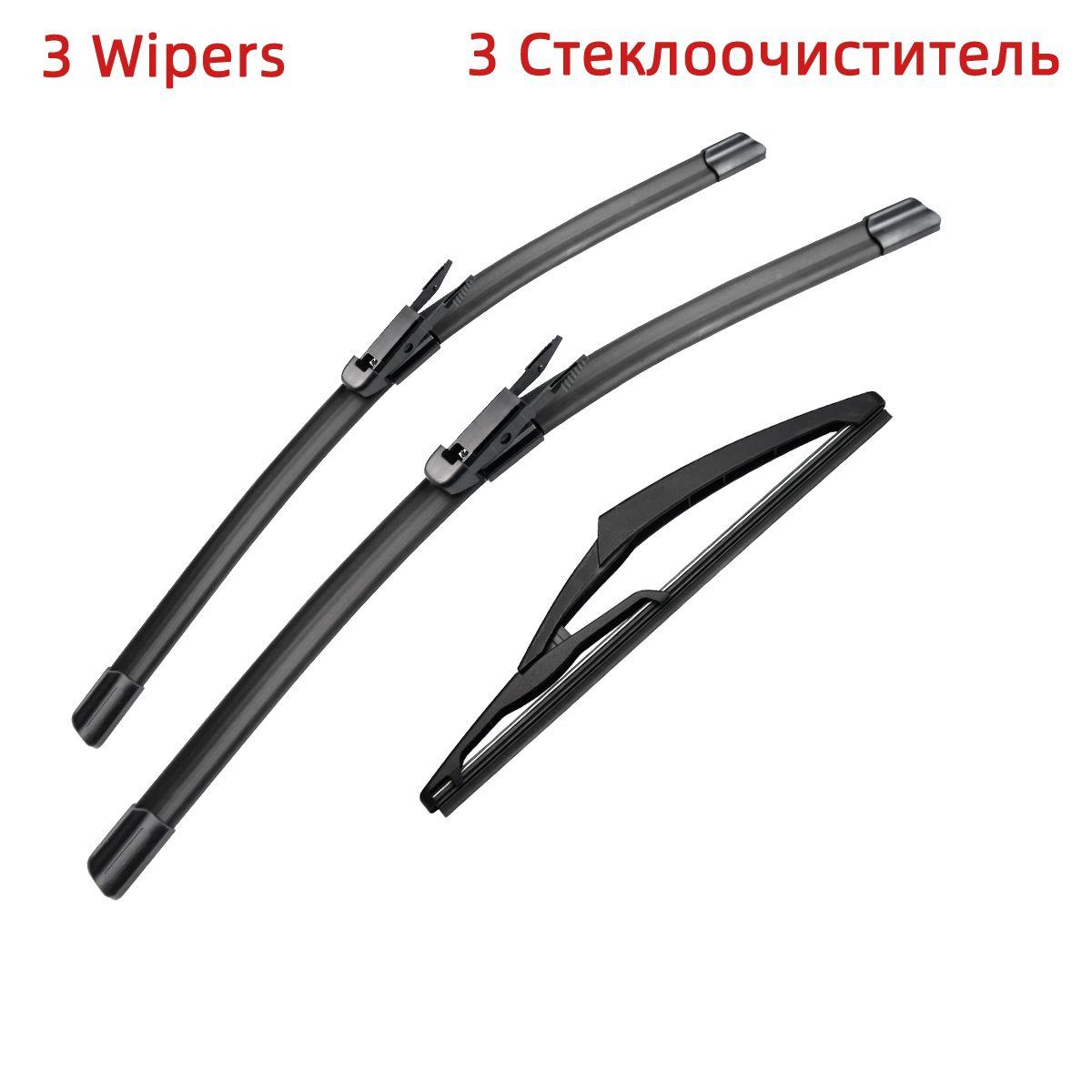 

3 шт. щетки стеклоочистителя для MINI Countryman R60 2010-2016 20 19 10 подходят для переднего лобового стекла, щетки для окон, резак, аксессуары 2011 2012 2013 2014