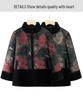 Grandma's Spring Outerwear: Stylish Collared Long-Sleeve Top for Elderly Women, Perfect for Spring and Autumn