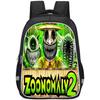 Zoonomaly Große Kapazität Leichter 3D Oxford-Stoff Rucksack Für Kinder Schule