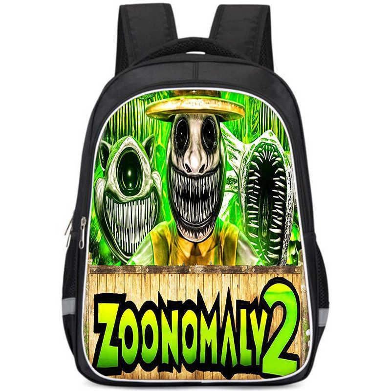 Zoonomaly Große Kapazität Leichter 3D Oxford-Stoff Rucksack Für Kinder Schule