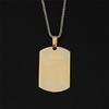 Vintage Allah Muslim Islam Ayatul Kursi Arabic Stainless Steel Pendant Necklace Retro Islamic Quran Arab Religious Jewelry