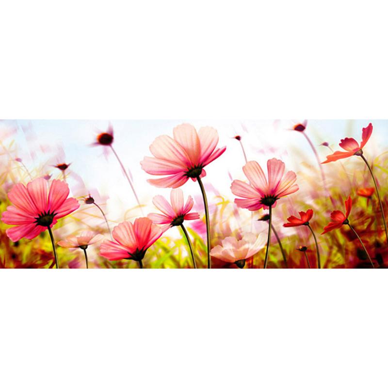 

Скандинавское современное искусство, наборы алмазной живописи, цветы, 5D DIY, алмазная вышивка, настенная живопись, вышивка крестом, гостиная, домашний декор 30x60CM