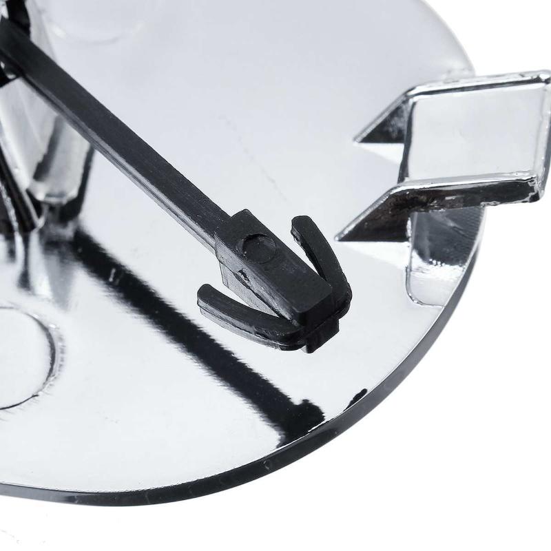 1Pcs Diy Accessories Car Rear Bumper Towing Hook Eye Cover Cap Chrome For Fiat 500 500C 2007-2012