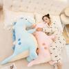 Cute Dinosaur Long Sleeping Pillow Dino Stuffed Animal Cute Couples Sleeping Companion Birthday Gift for Kids