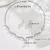 Alloy Necklace And Earring Set For Ladies - Wedding And Bridal Jewelry Set