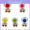 Jucărie de pluș Super Mario Ciupercă 17cm Cu 5 Personaje Ciupercă Colorate Așezate