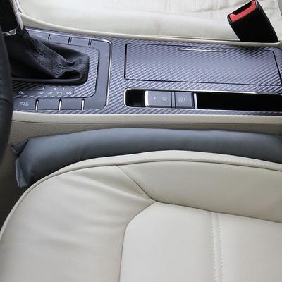 Black 2 Pack Multifunctional Car Seat Gap Filler Organizer Front Charging Port,Between Car Crevice Storage Box Seat with Cup Holder,Leather PU Car Seat Organizer Flexible for Driver Side