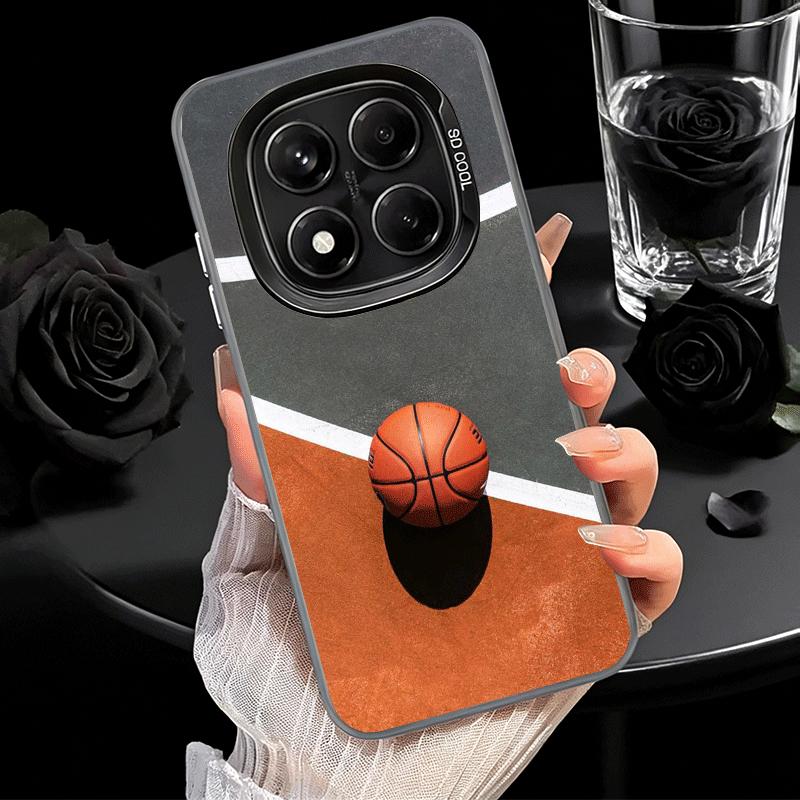 Basketball Basket Sports Soft Phone Case for Samsung Galaxy S24 S25 FE S26 Edge S23 Ultra S22 Plus S21 + Shockproof Cover Back S