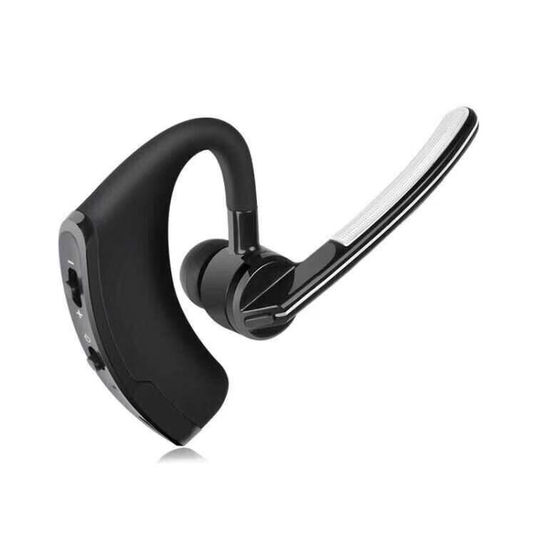 V8 Bluetooth Earbuds: Upgraded Wireless Clip-on Stereo Ear Hook for Android & Apple