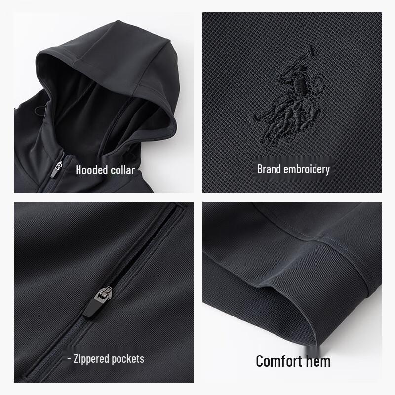 U.S. POLO ASSN. Men's Business Casual Windproof Jacket