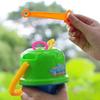 Children\'s Magic Bubble Bucket Portable Soap Bubble Blower Toy for Outdoor