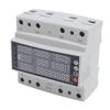Voltage Protector, 100A 3 Phase Voltage Protective Device Multifunctional Current Protector Real Time Display High Measurement Accuracy Ove