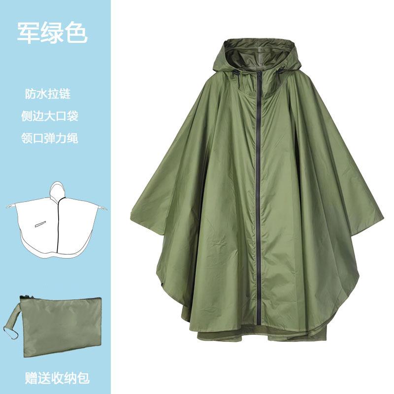 Cloak Raincoat Canopy Outdoor 3-in-1 Multifunctional Poncho Mountaineering Tourism Camping Waterproof Raincoat