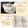 Dog Car Seat Box Pet Car Seat Bed for Small and Medium with Storage Removable Machine Easy Suitable for Rear and Passenger Suitable for Small To