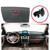 EDP1024 Glove Box Lid Handle Button Opener Black 8200078820 for Renault Megane MK2 Clio MK3