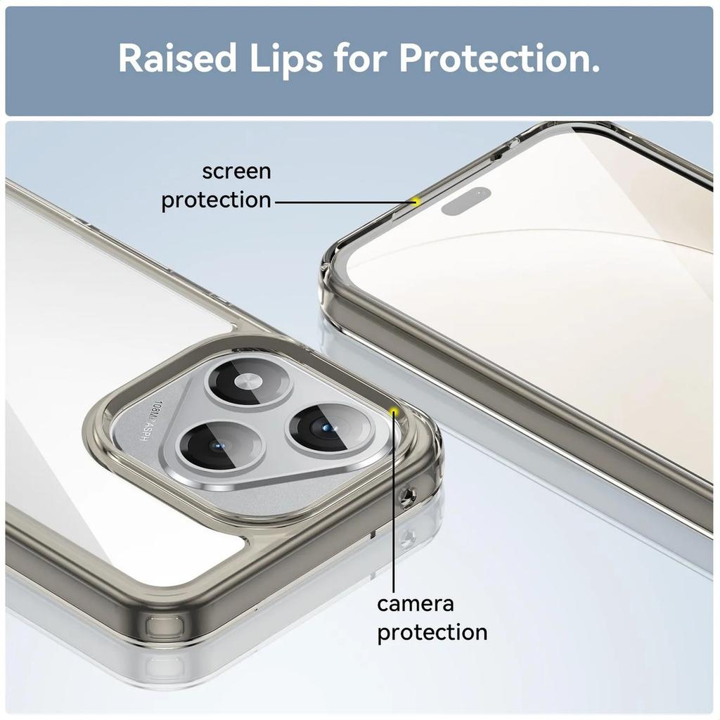 Phone Case For Honor 400 Lite , Clear Transparent Phone Case Cover For Honor 400 Lite
