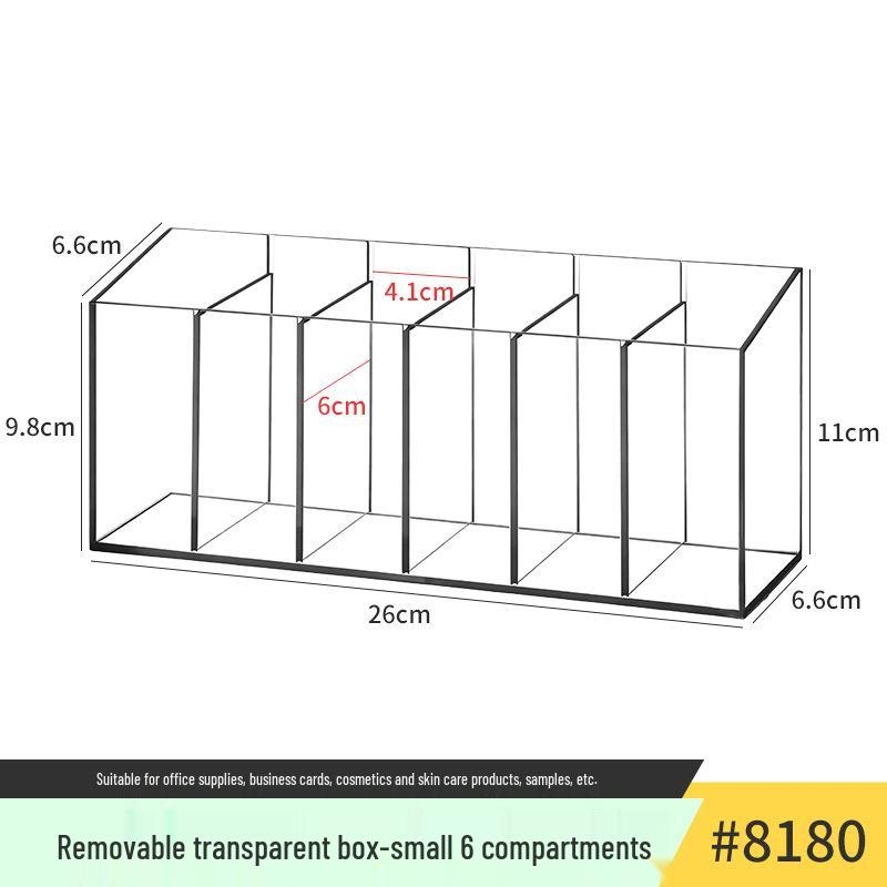 

Акриловый держатель для ручек: Прозрачный тубус большой емкости для хранения вещей в студенческих общежитиях и офисных рабочих столах.