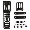 Taktischer Metall Modular Pistolenholster Adapter Kompatibel QLS Plattform Holster Oberschenkelband Jagd Schnellzugriff Zieh-Adapter