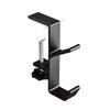 2pcs Multi-functional Fireplace Garland Stocking Hooks, Adjustable,with Anti-Slip Pads,No Drill Hangers for Holiday Decorations