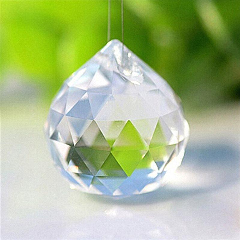 Cristallo Pendente A Goccia K9 – Prisma Trasparente Per Lampadario, Ghirlande, Decorazioni Fai-da-te E Centrotavola (Singolo)