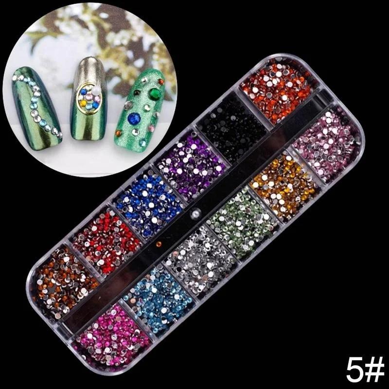 3D Nail Sequin Laser Makeup DIY Decal Decoration Nails Accessories High-quality Ornaments Nailing Art Crystals Jewelry Accessory