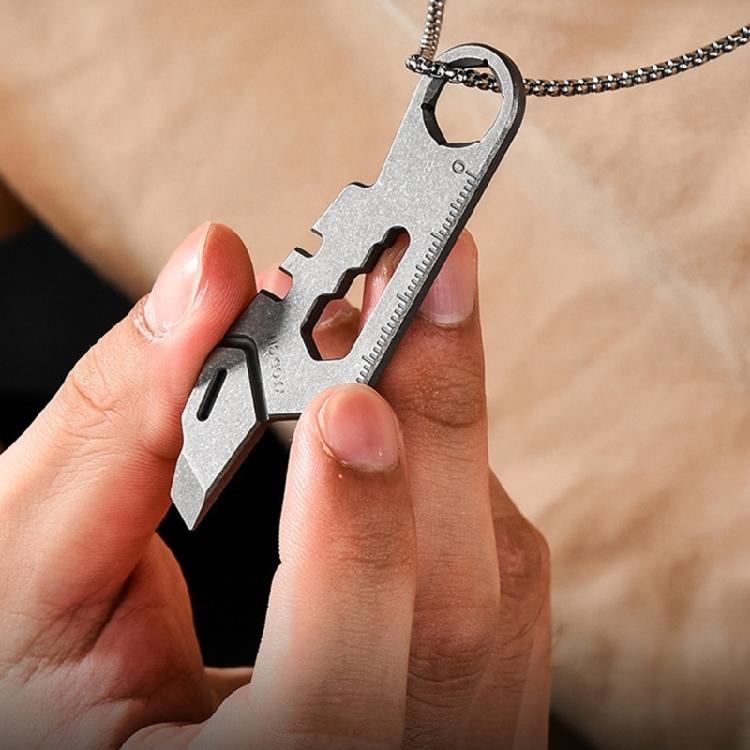 Multifunction Waist Hanging Keychain Buckle Key Hook Clip Multitool Alloy Keychain Key Buckle Bottle Opener Pocket Tool